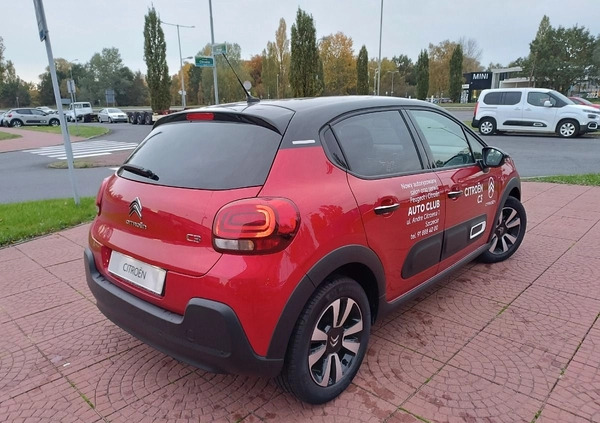 Citroen C3 cena 76000 przebieg: 3000, rok produkcji 2023 z Nowy Staw małe 56